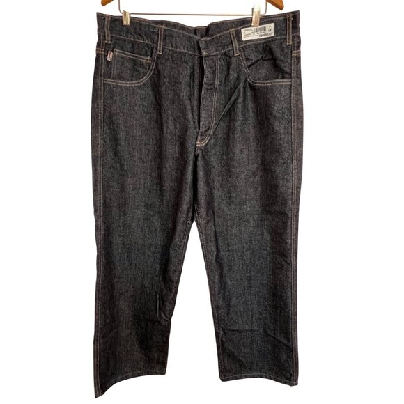 AR/FR Macron Safety 12 Oz Denim Jeans 36 X 30 OSHA COMP Flame Resistant Made USA - Picture 1 of 16